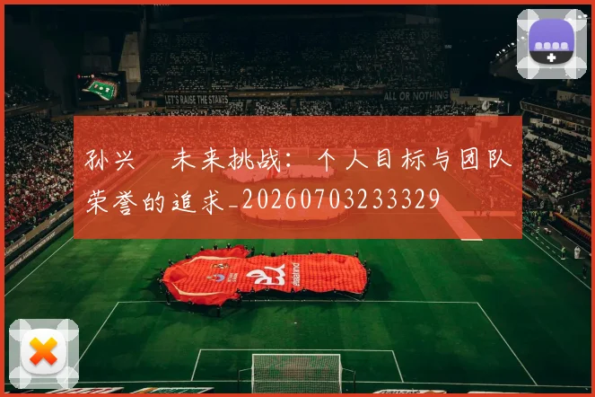 孙兴慜未来挑战:个人目标与团队荣誉的追求_20260703233329
